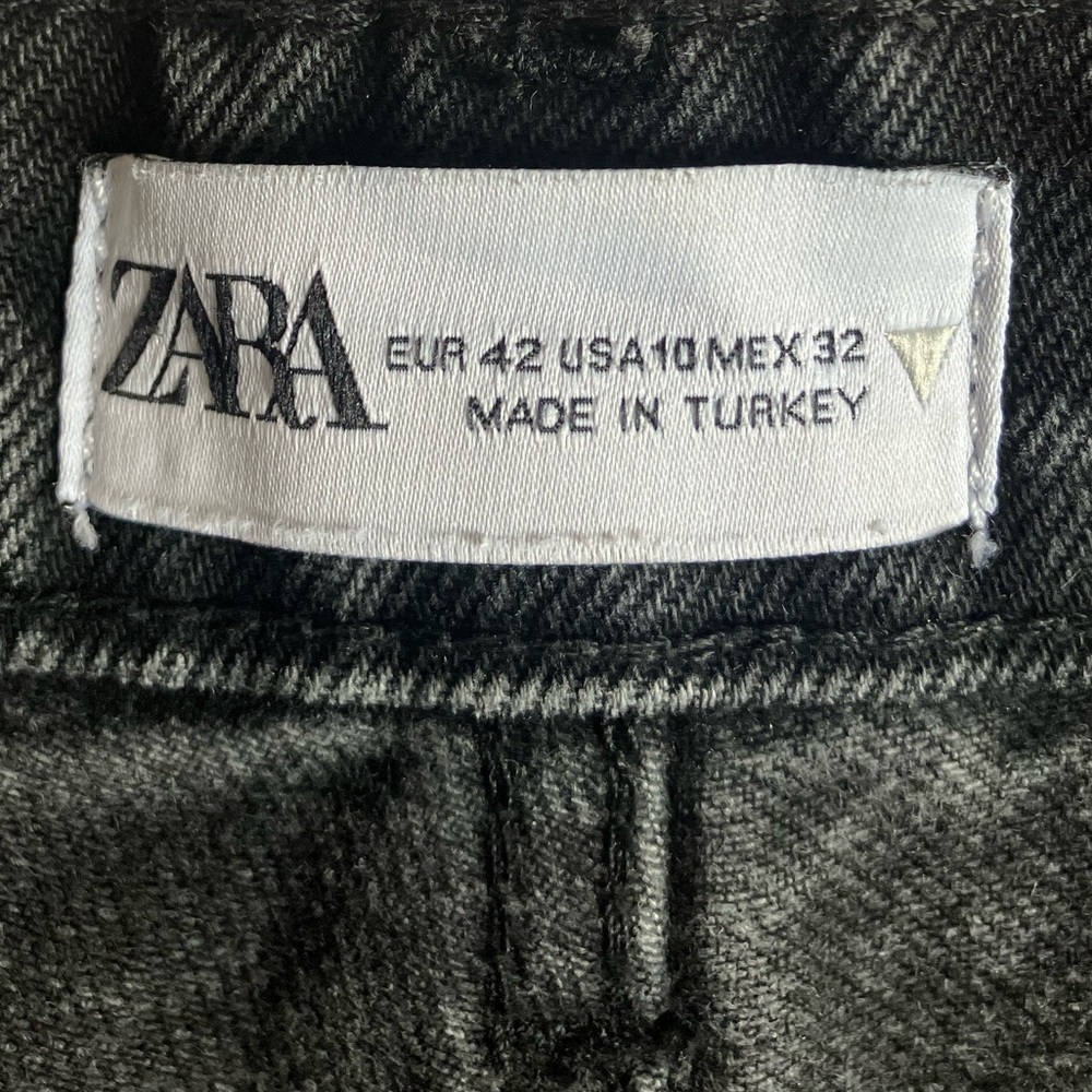 Zara Wide Leg Ripped Jeans - Picture 4 of 7